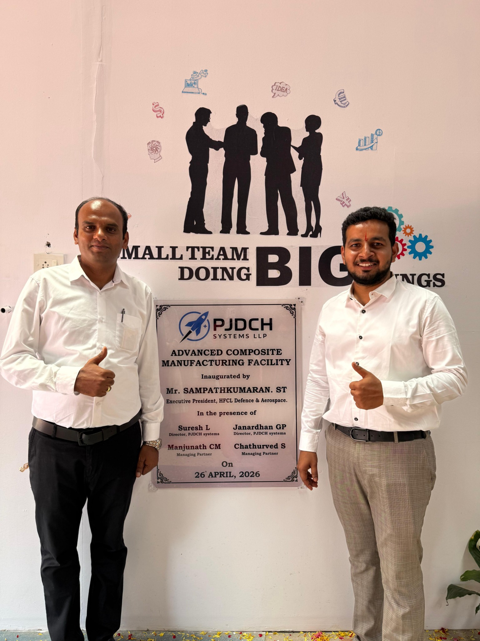 PJDCH SYSTEMS facility inauguration